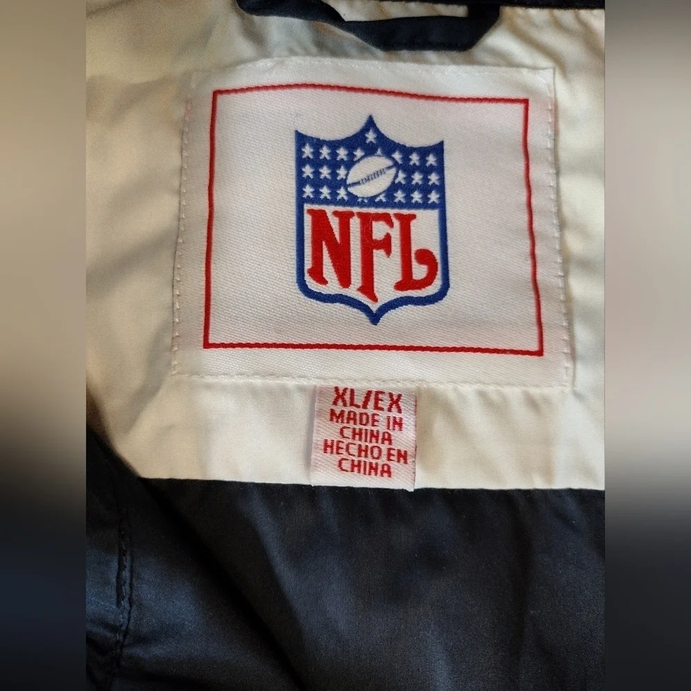 NFL New England Patriots Full Zip Team Jacket XL